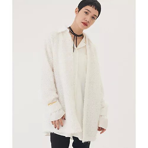 【ウィムガゼット/Whim Gazette】の【THE PAUSE】フェザーチュールシャツ 人気、トレンドファッション・服の通販 founy(ファニー) 　ファッション　Fashion　レディースファッション　Fashion for Women　トップス・カットソー　Cut & Sew Tops　シャツ・ブラウス・オフィスカジュアル　Elegant Blouses & Button-Ups　ヴィンテージ　Vintage Style　グラデーション　Gradient, Ombre　シンプル　Simple, Minimal　チュール　Tulip, Tulip Motif　ボトム　Bottoms, Lower Wear　レギュラー　Regular, Standard Fit　ワーク　Workwear, Utility Style　2025年　2025　2025-2026秋冬・A/W　Autumn/Winter 2025–26 AW25–26　other-3|ID: prp329100004684653 ipo3291000000033830838