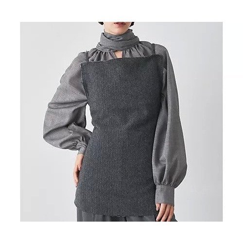 【ウィムガゼット/Whim Gazette】のウールピケトップ インテリア・キッズ・メンズ・レディースファッション・服の通販 founy(ファニー) https://founy.com/ ファッション Fashion レディースファッション Fashion for Women 2025年 2025 2025-2026秋冬・A/W Autumn/Winter 2025–26 AW25–26 カットソー Cut and Sewn Top コーデュロイ Corduroy, Cord Fabric ラップ Wrap, Wrap Design ワイヤー Wire, Wired Bra |ID: prp329100004684655 ipo3291000000033830847
