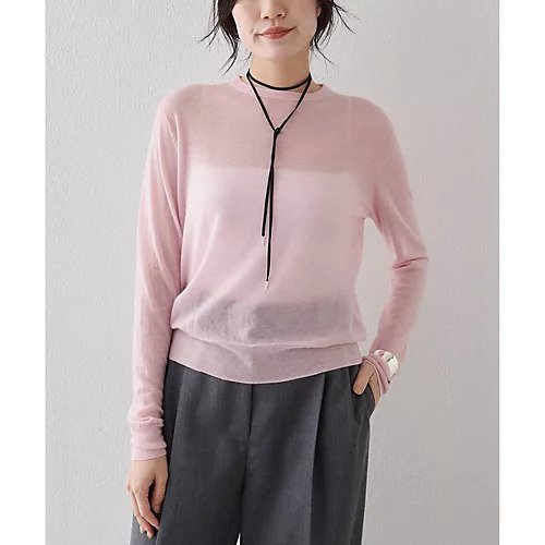 【ウィムガゼット/Whim Gazette】の【THE PAUSE】ハイゲージプルオーバー インテリア・キッズ・メンズ・レディースファッション・服の通販 founy(ファニー) https://founy.com/ ファッション Fashion レディースファッション Fashion for Women トップス・カットソー Cut & Sew Tops カジュアルプルオーバー・ニットトップス Pullovers & Knit Tops / Casual Pullovers アクセサリー Fashion Accessories インナー Innerwear エアリー Airy Texture ヴィンテージ Vintage Style グラデーション Gradient, Ombre シンプル Simple, Minimal ベビー Baby, Babywear ワーク Workwear, Utility Style エレガント 上品 Elegant 2025年 2025 2025-2026秋冬・A/W Autumn/Winter 2025–26 AW25–26 |ID: prp329100004684668 ipo3291000000033830926