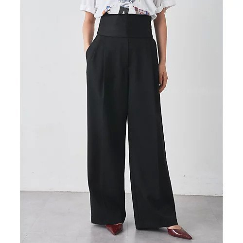 【ウィムガゼット/Whim Gazette】のカマーベルトタックパンツ 人気、トレンドファッション・服の通販 founy(ファニー) 　ファッション　Fashion　レディースファッション　Fashion for Women　パンツ　Pants & Trousers　ベルト&ウエストマーク　Belts & Waist Accessories　クラシック　Classic, Timeless Style　クール　Cool, Chic　シンプル　Simple, Minimal　セットアップ　Set-Up, Coordinated Outfit　ドレス　Dress, One-Piece　ドレープ　Drape, Draping Fabric　マニッシュ　Mannish, Boyish　おすすめ　Recommended / Our Picks　2025年　2025　2025-2026秋冬・A/W　Autumn/Winter 2025–26 AW25–26　other-2|ID: prp329100004684685 ipo3291000000033831079