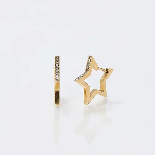 【フィービィー/phoebe】の【金属アレルギー対応】ワンタッチライナースタービジューフープピアス 人気、トレンドファッション・服の通販 founy(ファニー) 　ファッション　Fashion　レディースファッション　Fashion for Women　ジュエリー　Jewelry, Accessories　ビジュー　Bijou, Jewel-like Accent　モチーフ　Motif, Design Theme　 other-1|ID: prp329100004684709 ipo3291000000033832252