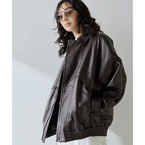 【ウィムガゼット/Whim Gazette】の【GEMINI】レザーブルゾン 人気、トレンドファッション・服の通販 founy(ファニー) 　ファッション　Fashion　レディースファッション　Fashion for Women　アウター　Coat / Outerwear Collection　ブルゾンジャケット・スポーティアウター　Blouson Jackets　2025年　2025　2025-2026秋冬・A/W　Autumn/Winter 2025–26 AW25–26　おすすめ　Recommended / Our Picks　トレンド　Trend, Trending Now　フロント　Front, Front Design　ブルゾン　Blouson, Bomber Jacket　other-3|ID: prp329100004684719 ipo3291000000033831312