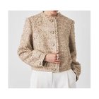 【ウィムガゼット/Whim Gazette】のLINTONブルゾン 人気、トレンドファッション・服の通販 founy(ファニー) ファッション Fashion レディースファッション Fashion for Women アウター Coat / Outerwear Collection ブルゾンジャケット・スポーティアウター Blouson Jackets カフス Cuff Design コンパクト Compact, Small Size ジャケット Jacket, Outerwear ダウン Down, Puffer ツイード Twill, Twill Weave デニム Denim, Jeans Material バランス Balance, Style Balance ブルゾン Blouson, Bomber Jacket ボトム Bottoms, Lower Wear おすすめ Recommended / Our Picks 2025年 2025 2025-2026秋冬・A/W Autumn/Winter 2025–26 AW25–26 thumbnail ベージュ|ID: prp329100004684720 ipo3291000000033831314