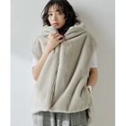 【ウィムガゼット/Whim Gazette】のミンクフェイクファーブルゾン 人気、トレンドファッション・服の通販 founy(ファニー) ファッション Fashion レディースファッション Fashion for Women アウター Coat / Outerwear Collection ブルゾンジャケット・スポーティアウター Blouson Jackets 2025年 2025 2025-2026秋冬・A/W Autumn/Winter 2025–26 AW25–26 フロント Front, Front Design プリント Print, Printed Pattern A/W・秋冬 Autumn/Winter thumbnail ライトグレー|ID: prp329100004684722 ipo3291000000033831324
