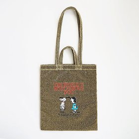 【ヘミングス/HEMING'S / GOODS】の【PEANUTS】ラメフラットトート 人気、トレンドファッション・服の通販 founy(ファニー) ダブル Double, Double-Breasted トレンド Trend, Trending Now |ID:prp329100004684725
