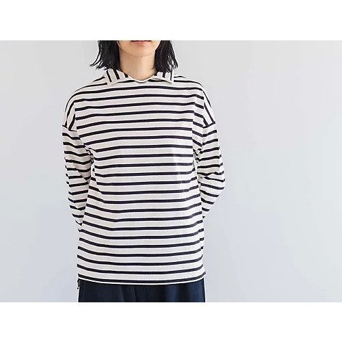 【ディー/D】のポロネックボーダー 人気、トレンドファッション・服の通販 founy(ファニー) 　ファッション　Fashion　レディースファッション　Fashion for Women　ショルダー　Shoulder, Shoulder Strap　ドロップ　Drop Shoulder, Dropped Style　エレガント 上品　Elegant　羽織　Haori, Light Jacket　other-2|ID: prp329100004684840 ipo3291000000033831988