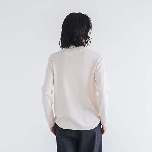 【ディー/D】のコットンフライスハイネックプルオーバー 人気、トレンドファッション・服の通販 founy(ファニー) 　ファッション　Fashion　レディースファッション　Fashion for Women　トップス・カットソー　Cut & Sew Tops　カジュアルプルオーバー・ニットトップス　Pullovers & Knit Tops / Casual Pullovers　インナー　Innerwear　カットソー　Cut and Sewn Top　ハイネック　High Neck, Mock Neck　フィット　Fit, Slim Fit　エレガント 上品　Elegant　無地　Plain, Solid Color　other-3|ID: prp329100004684846 ipo3291000000033832015