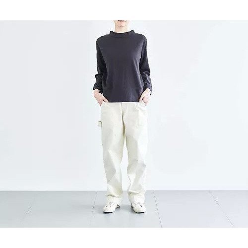 【ハウ/HAU】のtops gauze3/4 sleeve インテリア・キッズ・メンズ・レディースファッション・服の通販 founy(ファニー) 　ファッション　Fashion　レディースファッション　Fashion for Women　トップス・カットソー　Cut & Sew Tops　カットソー　Cut and Sewn Top　今季　This Season, Current Season　定番　Standard, Basic Item　秋　Autumn　チャコールグレー|ID: prp329100004684851 ipo3291000000033832045
