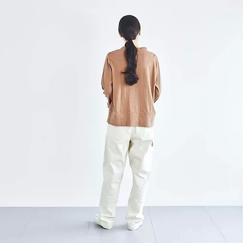 【ハウ/HAU】のtops gauze3/4 sleeve 人気、トレンドファッション・服の通販 founy(ファニー) 　ファッション　Fashion　レディースファッション　Fashion for Women　トップス・カットソー　Cut & Sew Tops　カットソー　Cut and Sewn Top　今季　This Season, Current Season　定番　Standard, Basic Item　秋　Autumn　other-3|ID: prp329100004684851 ipo3291000000033832050