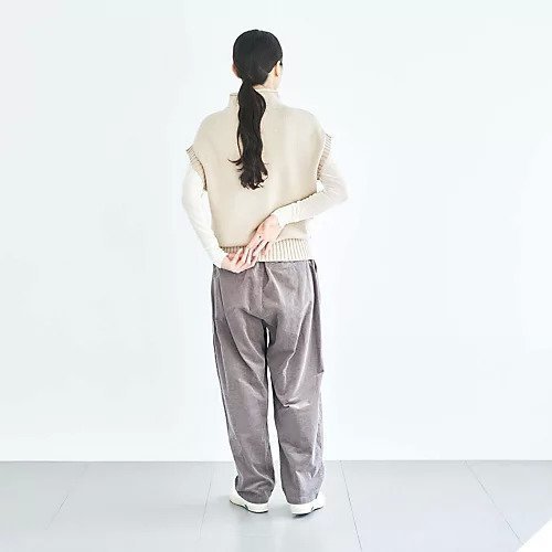 【ハウ/HAU】のknit vest shepherd 人気、トレンドファッション・服の通販 founy(ファニー) 　ファッション　Fashion　レディースファッション　Fashion for Women　アウター　Coat / Outerwear Collection　トップス・カットソー　Cut & Sew Tops　ニット　Knit Tops & Sweaters　ベスト&ジレ / 重ね着スタイル　Vests & Gilets　インナー　Innerwear　ドロップ　Drop Shoulder, Dropped Style　ハイネック　High Neck, Mock Neck　ベスト　Vest, Waistcoat　リラックス　Relax, Relaxed Fit　other-3|ID: prp329100004684876 ipo3291000000033832174