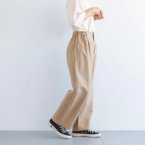【ディー/D】のコットンリネンワッシャーウェザーパンツ 人気、トレンドファッション・服の通販 founy(ファニー) 　ファッション　Fashion　レディースファッション　Fashion for Women　パンツ　Pants & Trousers　シンプル　Simple, Minimal　ワイド　Wide, Wide Fit　夏　Summer　other-3|ID: prp329100004684879 ipo3291000000033832196