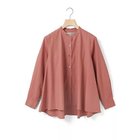 【ミディウミ/MidiUmi】のAラインバンドカラーシャツ 人気、トレンドファッション・服の通販 founy(ファニー) ファッション Fashion レディースファッション Fashion for Women トップス・カットソー Cut & Sew Tops シャツ・ブラウス・オフィスカジュアル Elegant Blouses & Button-Ups タイプライター Typewriter Fabric, Crisp Cotton ベーシック Basic, Essential ヨーク Yoke, Yoke Design 定番 Standard, Basic Item thumbnail ピンク|ID: prp329100004686301 ipo3291000000033928290