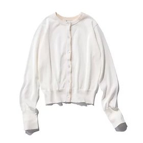 【スアデオ/suadeo】 配色シアーニットカーディガン人気、トレンドファッション・服の通販 founy(ファニー) ファッション Fashion レディースファッション Fashion for Women トップス・カットソー Cut & Sew Tops ニット Knit Tops & Sweaters カーディガン・羽織り Layered Style Cardigans シンプル Simple, Minimal フロント Front, Front Design 洗える Machine Washable |ID:prp329100004686322