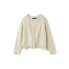 【ミズイロ インド/mizuiro ind】のリリーヤーンVネックカーディガン アイボリー|ID: prp329100004686325 ipo3291000000035309151