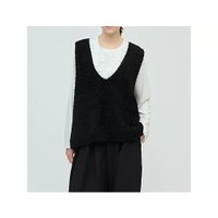 【ミズイロ インド/mizuiro ind】のへアリーVネックベスト 人気、トレンドファッション・服の通販 founy(ファニー) ファッション Fashion レディースファッション Fashion for Women アウター Coat / Outerwear Collection トップス・カットソー Cut & Sew Tops ベスト&ジレ / 重ね着スタイル Vests & Gilets Vネックトップス V-Neck Tops / V-Cut Neckline Shirts インナー Innerwear ベスト Vest, Waistcoat ポケット Pocket, Pocket Detail モコモコ Fuzzy, Fluffy 人気 Popular, Best Seller 秋 Autumn |ID:prp329100004686336