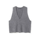 【ミズイロ インド/mizuiro ind】のへアリーVネックベスト 人気、トレンドファッション・服の通販 founy(ファニー) ファッション Fashion レディースファッション Fashion for Women アウター Coat / Outerwear Collection トップス・カットソー Cut & Sew Tops ベスト&ジレ / 重ね着スタイル Vests & Gilets Vネックトップス V-Neck Tops / V-Cut Neckline Shirts インナー Innerwear ベスト Vest, Waistcoat ポケット Pocket, Pocket Detail モコモコ Fuzzy, Fluffy 人気 Popular, Best Seller 秋 Autumn thumbnail ライトグレー|ID: prp329100004686336 ipo3291000000033840786