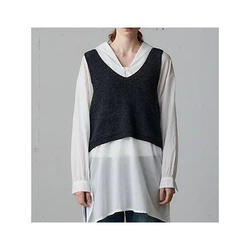 【ミディウミ/MidiUmi】のパイルボアニットベスト インテリア・キッズ・メンズ・レディースファッション・服の通販 founy(ファニー) https://founy.com/ ファッション Fashion レディースファッション Fashion for Women アウター Coat / Outerwear Collection トップス・カットソー Cut & Sew Tops ニット Knit Tops & Sweaters ベスト&ジレ / 重ね着スタイル Vests & Gilets インナー Innerwear キャミソール Camisole, Spaghetti Strap Top ショート Short, Short Length ベスト Vest, Waistcoat |ID: prp329100004686339 ipo3291000000035309169