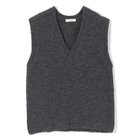 【スアデオ/suadeo】のブークレーニットベスト チャコールグレー|ID: prp329100004686344 ipo3291000000035309708