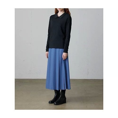 【ミディウミ/MidiUmi】のカラープリーツスカート 人気、トレンドファッション・服の通販 founy(ファニー) 　ファッション　Fashion　レディースファッション　Fashion for Women　スカート　Skirts　プリーツスカート / 上品フェミニンスタイル　Pleated Skirts　フラット　Flat, Flat Shoes　フロント　Front, Front Design　プリーツ　Pleats, Pleated　今季　This Season, Current Season　再入荷　Restock / Back in Stock　other-2|ID: prp329100004686352 ipo3291000000033840879