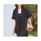 【エニー/ANY】の【洗濯機可/セットアップ可/UVケア/速乾/イージーケア】サラサラテックリネン半袖テーラードジャケット ネイビー|ID: prp329100004686391 ipo3291000000033869206