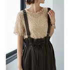 【スタイルデリ/STYLE DELI】の【LUXE】バブルカットソーの端っこメロウTシャツ 人気、トレンドファッション・服の通販 founy(ファニー) ファッション Fashion レディースファッション Fashion for Women トップス・カットソー Cut & Sew Tops シャツ・ブラウス・オフィスカジュアル Elegant Blouses & Button-Ups ロングTシャツ・Tシャツ Longline T-Shirts & Tees カットソー・ベーシックTシャツ Cut-and-Sewn Tops / Stretch Tees & Basics イエロー Yellow インナー Innerwear 秋 Autumn カットソー Cut and Sewn Top カーディガン Cardigan, Knitwear サロペット Overalls, Salopette シアー Sheer, See-Through ジャケット Jacket, Outerwear ストレート Straight, Straight Cut スリット Slit, Slit Detail 定番 Standard, Basic Item 半袖 Short Sleeve, Half Sleeve ラウンド Round, Round Neck 夏 Summer thumbnail ピーナッツバター|ID: prp329100004686519 ipo3291000000033842195