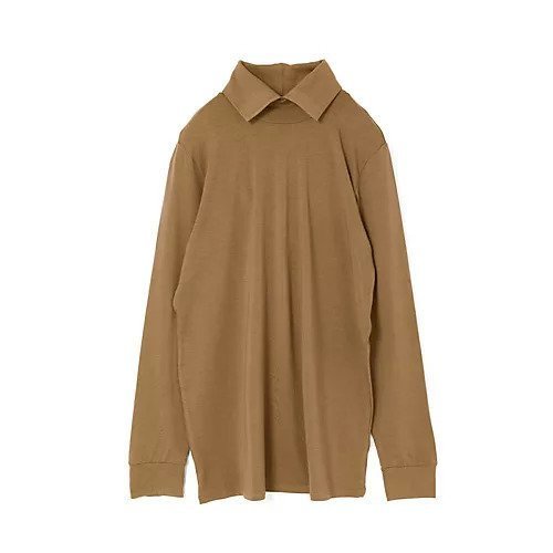 【ミズイロ インド/mizuiro ind】のshirt collar high neck P/O インテリア・キッズ・メンズ・レディースファッション・服の通販 founy(ファニー) 　ファッション　Fashion　レディースファッション　Fashion for Women　トップス・カットソー　Cut & Sew Tops　シャツ・ブラウス・オフィスカジュアル　Elegant Blouses & Button-Ups　インナー　Innerwear　ストレッチ　Stretch, Stretchy Fabric　ハイネック　High Neck, Mock Neck　フィット　Fit, Slim Fit　今季　This Season, Current Season　定番　Standard, Basic Item　春　Spring　orange|ID: prp329100004686522 ipo3291000000035905651