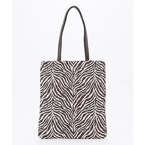 【エニー/ANY】の【A4サイズ収納可】ゼブラジャガード柄トートバッグ 人気、トレンドファッション・服の通販 founy(ファニー) ファッション Fashion レディースファッション Fashion for Women バッグ Bags シンプル Simple, Minimal 無地 Plain, Solid Color other-1|ID: prp329100004687947 ipo3291000000033852888