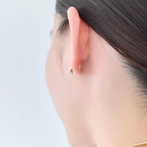 【フィービィー/phoebe】の【痛くないシリーズ/金属アレルギー対応】パールクロスライトフィットイヤリング 人気、トレンドファッション・服の通販 founy(ファニー) 　ファッション　Fashion　レディースファッション　Fashion for Women　ジュエリー　Jewelry　ファッションリング　Fashion Rings　イヤリング・フープ・ドロップタイプ　Hoop, Drop & Clip Earrings　イヤリング　Earrings　シルバー　Silver, Metallic Silver　パール　Pearl, Pearl Accent　メタル　Metal, Metal Parts　モチーフ　Motif, Design Theme　片耳　One-Ear, Single Earring　軽量　Lightweight, Ultra Light　other-3|ID: prp329100004687953 ipo3291000000033852937