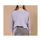 【ジュリエ/Julier】のエコリヨセルハーフスリーブプルオーバー 人気、トレンドファッション・服の通販 founy(ファニー) ファッション Fashion レディースファッション Fashion for Women トップス・カットソー Cut & Sew Tops カジュアルプルオーバー・ニットトップス Pullovers & Knit Tops / Casual Pullovers ギャザー Gathered, Ruffled コレクション Collection, Seasonal Line ストレッチ Stretch, Stretchy Fabric なめらか Smooth, Silky Texture 無地 Plain, Solid Color ヨガ Yoga, Yoga Wear ラベンダー Lavender リラックス Relax, Relaxed Fit エレガント 上品 Elegant thumbnail ラベンダー|ID: prp329100004689267 ipo3291000000033866353