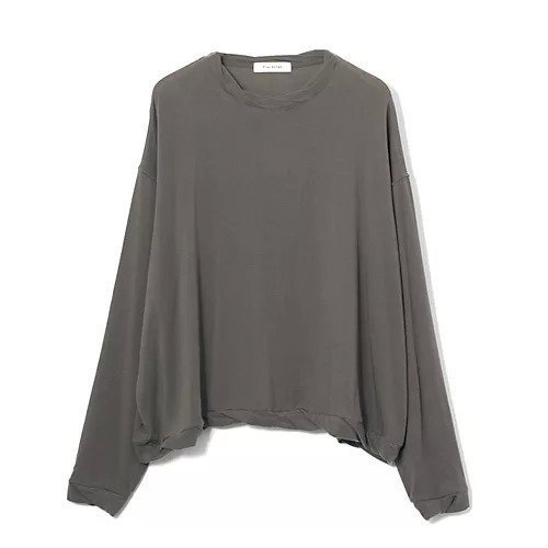 【イーバイエクラ/E by eclat】の【コラボ】カシミヤ混極上ワイドカットソー インテリア・キッズ・メンズ・レディースファッション・服の通販 founy(ファニー) ファッション Fashion レディースファッション Fashion for Women トップス・カットソー Cut & Sew Tops カットソー・ベーシックTシャツ Cut-and-Sewn Tops / Stretch Tees & Basics なめらか Smooth, Silky Texture コラボ Collaboration, Collab ストレッチ Stretch, Stretchy Fabric 洗える Machine Washable A/W・秋冬 Autumn/Winter カーキグレー|ID: prp329100004689270 ipo3291000000035309574