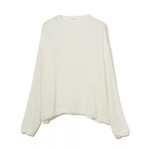 【イーバイエクラ/E by eclat】の【コラボ】カシミヤ混極上ワイドカットソー インテリア・キッズ・メンズ・レディースファッション・服の通販 founy(ファニー) 　ファッション　Fashion　レディースファッション　Fashion for Women　トップス・カットソー　Cut & Sew Tops　カットソー・ベーシックTシャツ　Cut-and-Sewn Tops / Stretch Tees & Basics　なめらか　Smooth, Silky Texture　コラボ　Collaboration, Collab　ストレッチ　Stretch, Stretchy Fabric　洗える　Machine Washable　A/W・秋冬　Autumn/Winter　オフホワイト|ID: prp329100004689270 ipo3291000000036325888