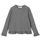 【ピリングス/pillings】のcut-and-sew and frill 人気、トレンドファッション・服の通販 founy(ファニー) ファッション Fashion レディースファッション Fashion for Women 2025年 2025 2025-2026秋冬・A/W Autumn/Winter 2025–26 AW25–26 カットソー Cut and Sewn Top フリル Frill, Ruffle 洗える Machine Washable thumbnail MGRAY|ID: prp329100004689272 ipo3291000000033866385