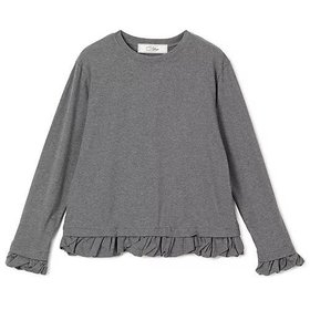 【ピリングス/pillings】のcut-and-sew and frill 人気、トレンドファッション・服の通販 founy(ファニー) ファッション Fashion レディースファッション Fashion for Women 2025年 2025 2025-2026秋冬・A/W Autumn/Winter 2025–26 AW25–26 カットソー Cut and Sewn Top フリル Frill, Ruffle 洗える Machine Washable |ID:prp329100004689272