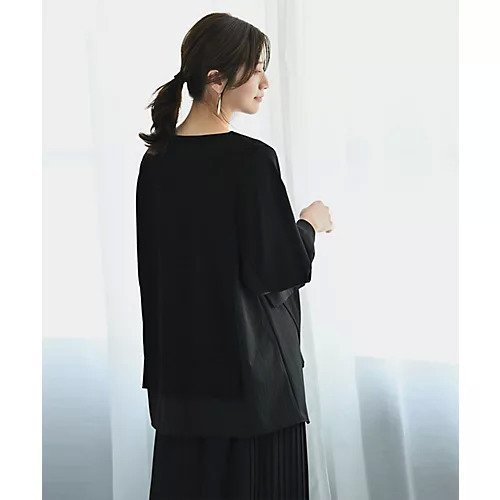 【スタイルデリ/STYLE DELI】の【BLK001】ドッキングディティールトップス 人気、トレンドファッション・服の通販 founy(ファニー) 　ファッション　Fashion　レディースファッション　Fashion for Women　トップス・カットソー　Cut & Sew Tops　切替　Switching, Contrast Panel　ショルダー　Shoulder, Shoulder Strap　シンプル　Simple, Minimal　ストライプ　Stripe, Striped Pattern　ストレッチ　Stretch, Stretchy Fabric　スラックス　Slacks, Dress Pants　デニム　Denim, Jeans Material　ドロップ　Drop Shoulder, Dropped Style　バランス　Balance, Style Balance　プリーツ　Pleats, Pleated　ワイド　Wide, Wide Fit　おすすめ　Recommended / Our Picks　日本製　Made In Japan　夏　Summer　 other-1|ID: prp329100004689282 ipo3291000000033866455