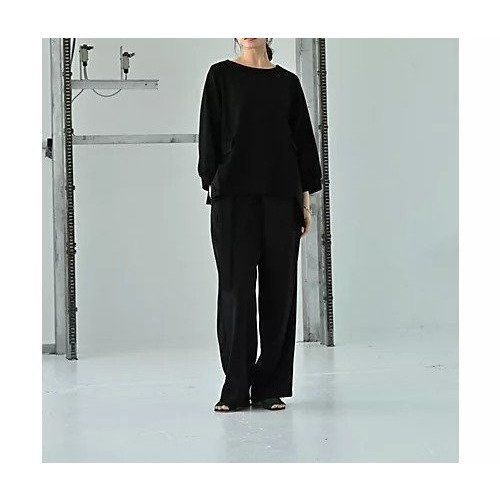 【スタイルデリ/STYLE DELI】の【BLK001】ドッキングディティールトップス 人気、トレンドファッション・服の通販 founy(ファニー) 　ファッション　Fashion　レディースファッション　Fashion for Women　トップス・カットソー　Cut & Sew Tops　切替　Switching, Contrast Panel　ショルダー　Shoulder, Shoulder Strap　シンプル　Simple, Minimal　ストライプ　Stripe, Striped Pattern　ストレッチ　Stretch, Stretchy Fabric　スラックス　Slacks, Dress Pants　デニム　Denim, Jeans Material　ドロップ　Drop Shoulder, Dropped Style　バランス　Balance, Style Balance　プリーツ　Pleats, Pleated　ワイド　Wide, Wide Fit　おすすめ　Recommended / Our Picks　日本製　Made In Japan　夏　Summer　other-2|ID: prp329100004689282 ipo3291000000033866459