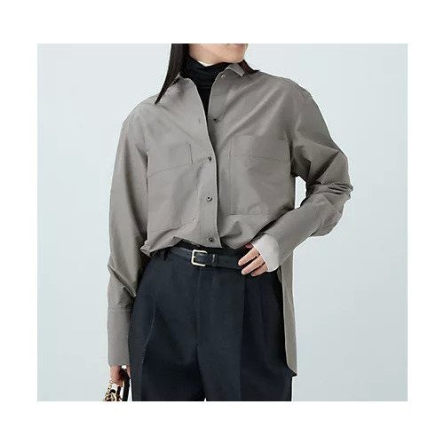 【カオス/Chaos】のラウノシャツブラウス インテリア・キッズ・メンズ・レディースファッション・服の通販 founy(ファニー) https://founy.com/ ファッション Fashion レディースファッション Fashion for Women トップス・カットソー Cut & Sew Tops シャツ・ブラウス・オフィスカジュアル Elegant Blouses & Button-Ups 2025年 2025 2025-2026秋冬・A/W Autumn/Winter 2025–26 AW25–26 冬 Winter / This Winter インナー Innerwear センター Center, Center Line タフタ Taffeta, Structured Fabric マニッシュ Mannish, Boyish |ID: prp329100004689284 ipo3291000000035414567