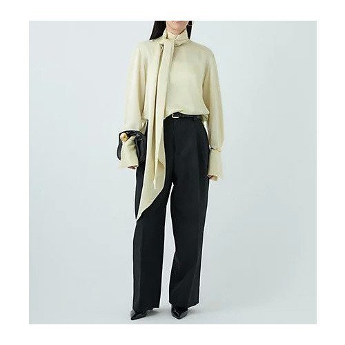 【カオス/Chaos】のイレーネブラウス 人気、トレンドファッション・服の通販 founy(ファニー) ファッション Fashion レディースファッション Fashion for Women トップス・カットソー Cut & Sew Tops シャツ・ブラウス・オフィスカジュアル Elegant Blouses & Button-Ups 2025年 2025 2025-2026秋冬・A/W Autumn/Winter 2025–26 AW25–26 冬 Winter / This Winter インナー Innerwear エレガント 上品 Elegant カフス Cuff Design サテン Satin, Glossy Fabric ショルダー Shoulder, Shoulder Strap ジャケット Jacket, Outerwear スタンド Stand Collar, Upright Stand ドロップ Drop Shoulder, Dropped Style マニッシュ Mannish, Boyish ロング Long, Long-Length other-1|ID: prp329100004689286 ipo3291000000033866483