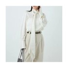 【カオス/Chaos】のイレーネブラウス 人気、トレンドファッション・服の通販 founy(ファニー) ファッション Fashion レディースファッション Fashion for Women トップス・カットソー Cut & Sew Tops シャツ・ブラウス・オフィスカジュアル Elegant Blouses & Button-Ups 2025年 2025 2025-2026秋冬・A/W Autumn/Winter 2025–26 AW25–26 冬 Winter / This Winter インナー Innerwear エレガント 上品 Elegant カフス Cuff Design サテン Satin, Glossy Fabric ショルダー Shoulder, Shoulder Strap ジャケット Jacket, Outerwear スタンド Stand Collar, Upright Stand ドロップ Drop Shoulder, Dropped Style マニッシュ Mannish, Boyish ロング Long, Long-Length thumbnail クリーム|ID: prp329100004689286 ipo3291000000033866487