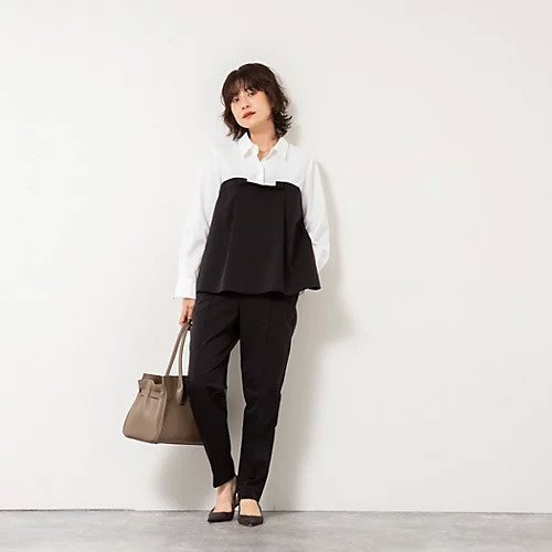 【ノーリーズ/NOLLEY'S】の《セットアップ対応》ウォッシャブルビスチェ風切替シャツ 人気、トレンドファッション・服の通販 founy(ファニー) 　ファッション　Fashion　レディースファッション　Fashion for Women　トップス・カットソー　Cut & Sew Tops　シャツ・ブラウス・オフィスカジュアル　Elegant Blouses & Button-Ups　ビスチェ　Bustiers & Corset Tops / Layered Bustier Style　2025年　2025　2025-2026秋冬・A/W　Autumn/Winter 2025–26 AW25–26　おすすめ　Recommended / Our Picks　オケージョン　Occasion Wear　シンプル　Simple, Minimal　セットアップ　Set-Up, Coordinated Outfit　タイトスカート　Pencil Skirt, Tight Skirt　ビスチェ　Bustier, Corset Top　リラックス　Relax, Relaxed Fit　切替　Switching, Contrast Panel　other-2|ID: prp329100004689290 ipo3291000000033869141