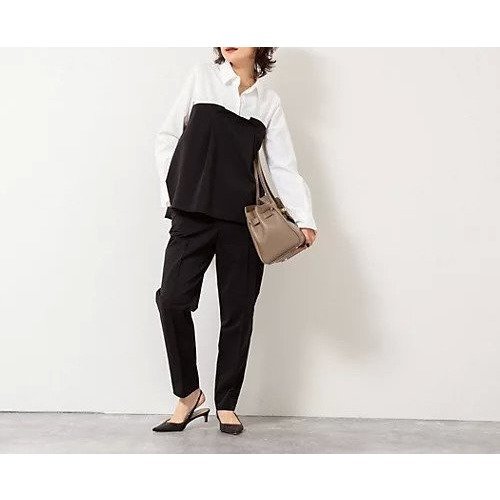 【ノーリーズ/NOLLEY'S】の《セットアップ対応》ウォッシャブルビスチェ風切替シャツ 人気、トレンドファッション・服の通販 founy(ファニー) 　ファッション　Fashion　レディースファッション　Fashion for Women　トップス・カットソー　Cut & Sew Tops　シャツ・ブラウス・オフィスカジュアル　Elegant Blouses & Button-Ups　ビスチェ　Bustiers & Corset Tops / Layered Bustier Style　2025年　2025　2025-2026秋冬・A/W　Autumn/Winter 2025–26 AW25–26　おすすめ　Recommended / Our Picks　オケージョン　Occasion Wear　シンプル　Simple, Minimal　セットアップ　Set-Up, Coordinated Outfit　タイトスカート　Pencil Skirt, Tight Skirt　ビスチェ　Bustier, Corset Top　リラックス　Relax, Relaxed Fit　切替　Switching, Contrast Panel　other-3|ID: prp329100004689290 ipo3291000000033869142