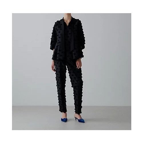 【アドーア/ADORE】のラビットテールジャガードブラウス 人気、トレンドファッション・服の通販 founy(ファニー) 　ファッション　Fashion　レディースファッション　Fashion for Women　トップス・カットソー　Cut & Sew Tops　シャツ・ブラウス・オフィスカジュアル　Elegant Blouses & Button-Ups　おすすめ　Recommended / Our Picks　オケージョン　Occasion Wear　シャンブレー　Chambray, Denim-Like Fabric　ジャカード／ジャガード　Jacquard, Woven Pattern　スタンダード　Standard, Basic　タフタ　Taffeta, Structured Fabric　フィット　Fit, Slim Fit　フェミニン　Feminine, Girly　ペプラム　Peplum, Flared Hem　モチーフ　Motif, Design Theme　夏　Summer　春　Spring　S/S・春夏　SS, Spring/Summer, Warm Season　other-3|ID: prp329100004689301 ipo3291000000034307430