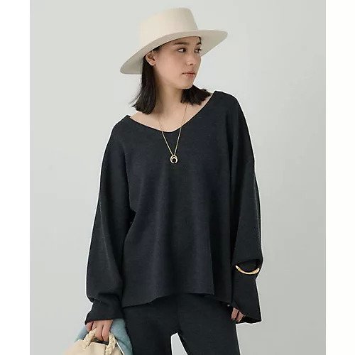 【カオス/Chaos】のシエラウールVネックニット インテリア・キッズ・メンズ・レディースファッション・服の通販 founy(ファニー) ファッション Fashion レディースファッション Fashion for Women トップス・カットソー Cut & Sew Tops ニット Knit Tops & Sweaters Vネックトップス V-Neck Tops / V-Cut Neckline Shirts 冬 Winter / This Winter セットアップ Set-Up, Coordinated Outfit A/W・秋冬 Autumn/Winter チャコール|ID: prp329100004689310 ipo3291000000033866666