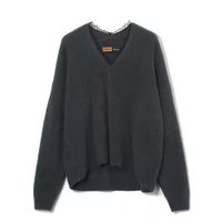 【イーバイエクラ/E by eclat】のRoom no.8 for E by eclat ヘアリーレースVネックニット 人気、トレンドファッション・服の通販 founy(ファニー) ファッション Fashion レディースファッション Fashion for Women トップス・カットソー Cut & Sew Tops ニット Knit Tops & Sweaters Vネックトップス V-Neck Tops / V-Cut Neckline Shirts エレガント 上品 Elegant ショルダー Shoulder, Shoulder Strap ドロップ Drop Shoulder, Dropped Style レース Lace, Lace Fabric |ID:prp329100004689312