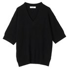 【イーヨ/y YO】のCable half sleeve knit 人気、トレンドファッション・服の通販 founy(ファニー) ファッション Fashion レディースファッション Fashion for Women トップス・カットソー Cut & Sew Tops ニット Knit Tops & Sweaters 2025年 2025 2025-2026秋冬・A/W Autumn/Winter 2025–26 AW25–26 バランス Balance, Style Balance ワイド Wide, Wide Fit 今季 This Season, Current Season thumbnail black|ID: prp329100004689315 ipo3291000000033866700
