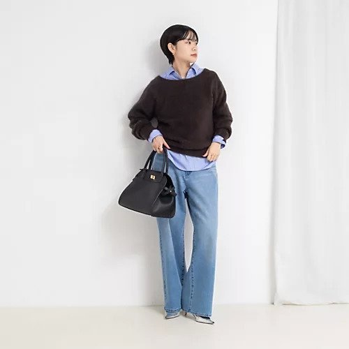 【ノーリーズソフィー/NOLLEY'S sophi】のヘアリー2WAYプルオーバーニット 人気、トレンドファッション・服の通販 founy(ファニー) ファッション Fashion レディースファッション Fashion for Women トップス・カットソー Cut & Sew Tops ニット Knit Tops & Sweaters カジュアルプルオーバー・ニットトップス Pullovers & Knit Tops / Casual Pullovers 2025年 2025 2025-2026秋冬・A/W Autumn/Winter 2025–26 AW25–26 フォックス Fox, Fox Fur other-2|ID: prp329100004689317 ipo3291000000034348165