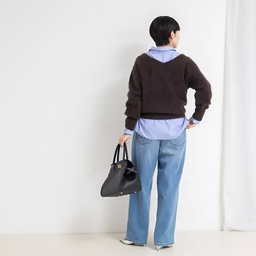 【ノーリーズソフィー/NOLLEY'S sophi】のヘアリー2WAYプルオーバーニット 人気、トレンドファッション・服の通販 founy(ファニー) ファッション Fashion レディースファッション Fashion for Women トップス・カットソー Cut & Sew Tops ニット Knit Tops & Sweaters カジュアルプルオーバー・ニットトップス Pullovers & Knit Tops / Casual Pullovers 2025年 2025 2025-2026秋冬・A/W Autumn/Winter 2025–26 AW25–26 フォックス Fox, Fox Fur other-3|ID: prp329100004689317 ipo3291000000034348167