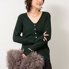 【ノーリーズ/NOLLEY'S】のMY STANDARD ウォッシャブルリブカーディガン ダークグリーン|ID: prp329100004689335 ipo3291000000033866846