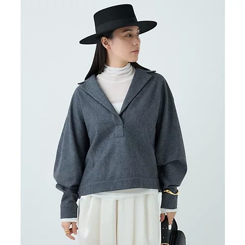 【カオス/Chaos】のバランサールームプルオーバー インテリア・キッズ・メンズ・レディースファッション・服の通販 founy(ファニー) 　ファッション　Fashion　レディースファッション　Fashion for Women　トップス・カットソー　Cut & Sew Tops　カジュアルプルオーバー・ニットトップス　Pullovers & Knit Tops / Casual Pullovers　2025年　2025　2025-2026秋冬・A/W　Autumn/Winter 2025–26 AW25–26　冬　Winter / This Winter　おすすめ　Recommended / Our Picks　ジャケット　Jacket, Outerwear　スキッパー　Skipper, Open Collar　セットアップ　Set-Up, Coordinated Outfit　タートル　Turtleneck, Turtle Collar　フロント　Front, Front Design　ボトム　Bottoms, Lower Wear　チャコール|ID: prp329100004689342 ipo3291000000033866899