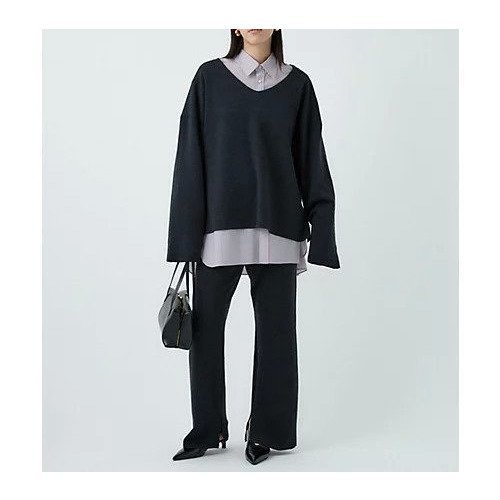 【カオス/Chaos】のシエラウールニットパンツ 人気、トレンドファッション・服の通販 founy(ファニー) 　ファッション　Fashion　レディースファッション　Fashion for Women　パンツ　Pants & Trousers　セットアップ　Set-Up, Coordinated Outfit　フレア　Flare, Flared　other-2|ID: prp329100004689368 ipo3291000000033867064