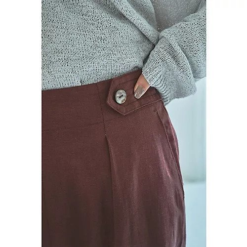 【マージュール/marjour】のSTRETCH LINEN LIKE WIDE PANTS 人気、トレンドファッション・服の通販 founy(ファニー) 　ファッション　Fashion　レディースファッション　Fashion for Women　パンツ　Pants & Trousers　秋　Autumn　シンプル　Simple, Minimal　ストレッチ　Stretch, Stretchy Fabric　ポケット　Pocket, Pocket Detail　リネン　Linen, Linen Fabric　リラックス　Relax, Relaxed Fit　ワイド　Wide, Wide Fit　other-2|ID: prp329100004689370 ipo3291000000033867077